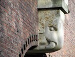 Olifant - sluitsteen van Jan Trapman boven de ingang naar de Theseusstraat
<br/>
Gert-Jan Lobbes, 2015
